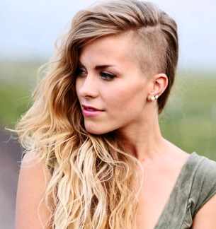 perfect undercut long hairstyle